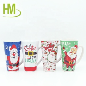 <span class=keywords><strong>Mug</strong></span> à café en grès céramique <span class=keywords><strong>de</strong></span> Noël, divers designs, avec anse, pour eau chaude, sans BPA, sans danger pour les aliments, compatible micro-ondes, promotion en gros à prix abordable - Product Image 4