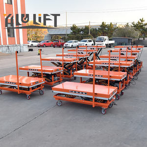 Nueva Plataforma Elevadora de Tijera Móvil de 2m, 3m, 4m con Ruedas para Trabajo en Altura - Product Image 4