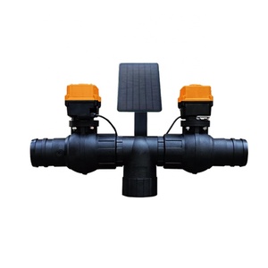 Vanne d'irrigation agricole motorisée solaire intelligente DaringFish 12V, vanne à bille trois voies, sortie d'eau intelligente pour champ - Product Image 3