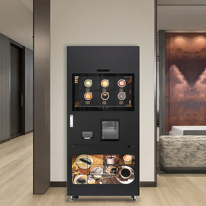 Le308g Thương Mại Đậu Để Cốc Cà Phê Máy Bán Hàng Tự Động Với Hot/Ice Cube Đồ Uống Và Thông Minh Đám Mây Dịch Vụ - Product Image 1