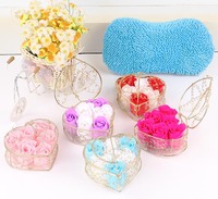 Bunga Sabun Awet 6pcs Eksklusif Hari Valentine, Hadiah Hari Valentine, Set Kotak Mawar Saint Valentin, Terlaris