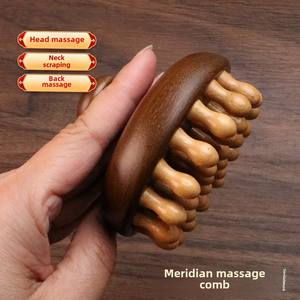 Terapia meridiana in legno di sandalo a 28 denti - Product Image 2
