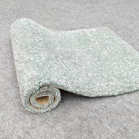 Tapis moderne et polyvalent en fil bouclé antidérapant à motif écossais, ignifuge et lavable, pour salon, chambre, bureau, voiture et machine.