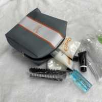 260730 Coffrets cadeaux pour voyages en avion, coffrets cadeaux personnalisés, brosse à dents et dentifrice pour avion, trousse d'accessoires pour avion, trousse de toilette
