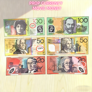 Australia Papel Prop Dinero Facturas de papel realistas Efectos de película AUD 20 50 <span class=keywords><strong>100</strong></span> - Product Image 2