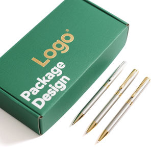 Caja <span class=keywords><strong>de</strong></span> envío <span class=keywords><strong>de</strong></span> correo <span class=keywords><strong>de</strong></span> cartón corrugado verde impreso con logotipo personalizado para calcetines <span class=keywords><strong>de</strong></span> piel con caja <span class=keywords><strong>de</strong></span> manipulación en relieve tipo carpeta - Product Image 3