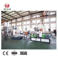 Recyclage des déchets TPU EVA LDPE PET sacs tissés en plastique granulation faisant la ligne de la machine