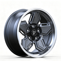 Jantes en alliage personnalisées 5/6 trous 17/18 pouces 6x139.7 pour pick-up, véhicule tout-terrain, voiture de tourisme Toyota Hilux, Toyota Tacoma