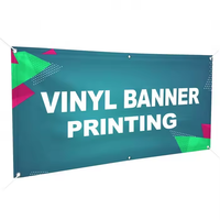 Fabricación de fábrica Impresión personalizada Banderas promocionales Banners Publicidad al aire libre PVC Vinilo Banner