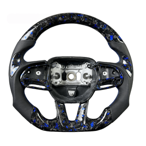 Éclairage, Volant en fibre de carbone personnalisé avec logo brodé, Chargeur Challenger Hellcat Durango <span class=keywords><strong>SRT</strong></span> - Product Image 1