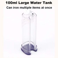 Défroisseur Vapeur Portable Domestique 1200W avec Réservoir d'Eau de 100ml, Écran LCD, Fer à Repasser Électrique à Main pour Voyage et Vêtements