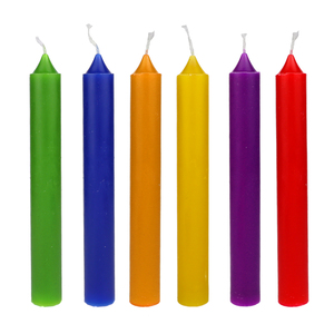 Home <strong>Decoration</strong> 5 Inch Color <strong>Stick</strong> Candles Paraffin Wax spell Candles