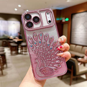 Funda <span class=keywords><strong>de</strong></span> TPU con Diamantes para <span class=keywords><strong>iPhone</strong></span> 17 Air 16 15 <span class=keywords><strong>Pro</strong></span> <span class=keywords><strong>Max</strong></span> <span class=keywords><strong>14</strong></span> Plus 13 12, Protector <span class=keywords><strong>de</strong></span> Lente y Cubierta Plateada, Venta al Por Mayor <span class=keywords><strong>de</strong></span> Fábrica - Product Image 5