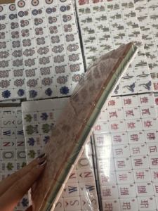 Modern Luxury - Juego de Mahjong Americano de 160 Piezas, con Diseño de Grano de Madera Impreso en Acrílico de 4 Capas, Grabado con Láser, Duradero, Oh My Mahjong - Product Image 3