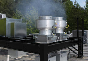 พัดลมหลังคาโรงแรมแบบอุตสาหกรรมพัดลมทอด Taco carne Asada - Product Image 6