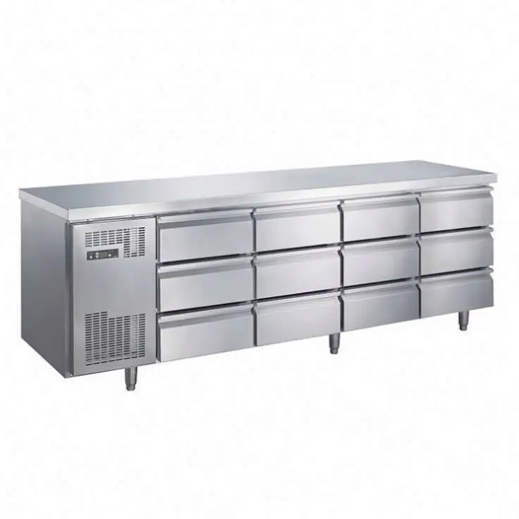 サラダバー冷蔵庫キッチンフレッシュキーピングワークベンチ商業産業冷蔵庫チラー