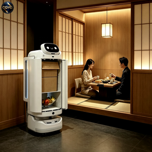 <span class=keywords><strong>Robot</strong></span> de livraison autonome de restauration à haute capacité, charge utile de 30 kg, stockage de 90 L, navigation laser, contrôlé par application, Pudu Swiftbot <span class=keywords><strong>Neo</strong></span> - Product Image 6