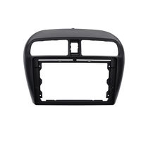 Penjualan Panas Bingkai Pemutar DVD Mobil Universal 9 inci untuk Mitsubishi Mirage Spacestar Attrage 2012-2018 Panel Navigasi Suku Cadang Mobil