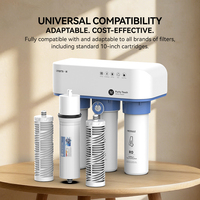 Système RO 1000 GPD OEM/ODM, purificateur d'eau domestique 6 étapes pour cuisine, machine à soda sans réservoir, refroidisseur d'eau, cafetière domestique