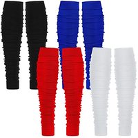 Football Jambe Manches Mollet Compression Soutien Tibia Attelle Exercice En Plein Air Élastique Compression Courir Scrunch Jambe Manches