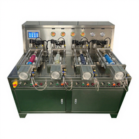 Machine de remplissage automatique de soda CO2 électrique à commande pneumatique haute pression, pompe 220V, applications alimentaires et boissons, cylindre de 0,6L