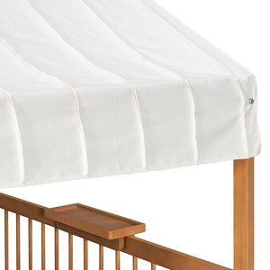 <span class=keywords><strong>Letto</strong></span> Moderno Convertibile Regolabile a Piattaforma con 2 Grandi Cassetti, Libreria Laterale e Striscia LED - Product Image 4
