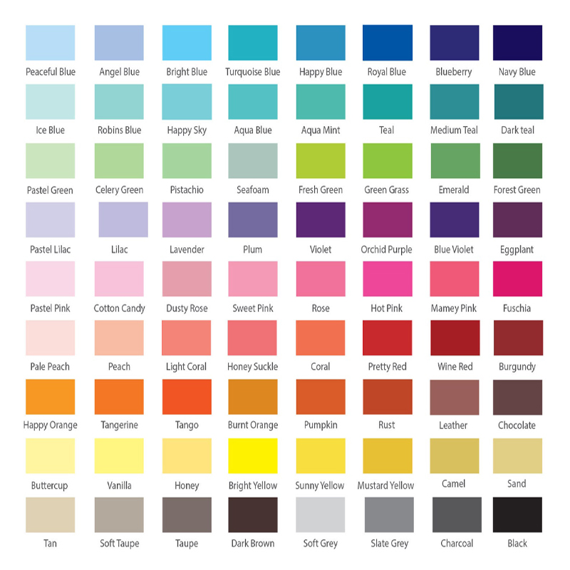 Colores personalizados