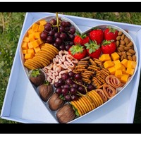 Aangepaste Hartvorm Valentijnsdag Cilinder Ronde Roos Bloem Geschenkdoos Moslim Dubai Met Doorzichtig Venster