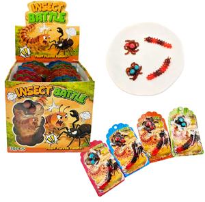 Caramelle Gommose Bestar Insect Battle 8g Gusti <span class=keywords><strong>Frutta</strong></span>, Vendita all'Ingrosso, Fornitura di Fabbrica, Dolciumi per Bambini - Product Image 1