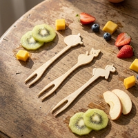 Brochettes de barbecue simples à deux dents, durables, écologiques, jetables, en bambou non traité, sûres pour les fêtes