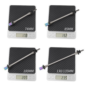 MUQZI, cubo de rueda de bicicleta de aleación de titanio, palanca de liberación rápida, pinchos de liberación rápida para bicicleta <span class=keywords><strong>MTB</strong></span>, Clip 74/85/100/130/135mm - Product Image 6