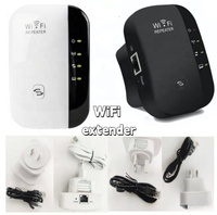 Repetidor WiFi de 300Mbps Amplificador de Señal 2.4g de Largo Alcance con Ethernet