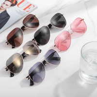 Lunettes Intelligentes de Mode Aviateur BT 5.4 IPX5 Étanches Lunettes de Soleil Sans Fil Assistant Intelligent Appel Musique Lunettes Intelligentes Portables