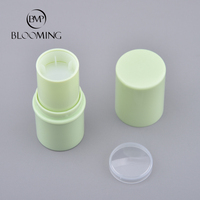 Tube vide cosmétique Blooming TB-15 5g 7g PP pour baume à lèvres et crème solaire, avec mécanisme rotatif, couleur personnalisée, ouverture facile, surface imprimée