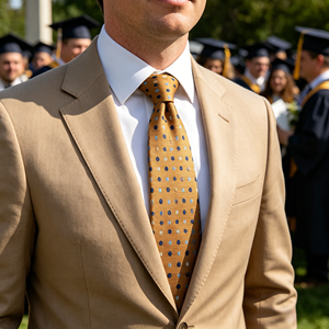 ODM OEM High-quality Classic Fashionable 100% <b>Polyester</b> Jacquard Woven Wholesale Men's Wedding <b>Ties</b> - Product Image 2