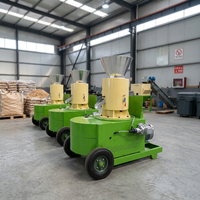 Machine de fabrication de granulés de bois biomasse automatique à haute productivité pour usage domestique avec moteur et engrenage, production de 300-500 kg/h, marque HOPE