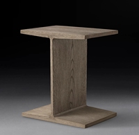Mobilier de salon minimaliste de style américain tables d'angle en bois massif villas hôtels et chez l'habitant