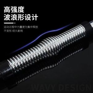 Fujie Electroplated Arm Strength Bar Spring Steel Durable Fitness Equipment For Arms Training - Product Image 2