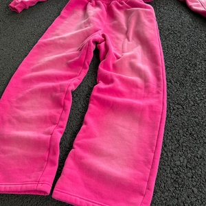 Custom Clothing Manufacturers Zipper Jacket and Sweatpants <b>Set</b> Distressed <b>Embroidery</b> Patch Sun Faded Sweatsuit <b>Set</b> Women - Product Image 6