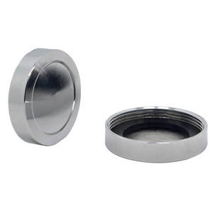 Accessoires de joint de couvercle tout en cuivre pour toilettes à la turque manuelles et à pédale, avec valve de chasse d'eau à déclenchement retardé et bouchon de couvercle arrière - Product Image 3