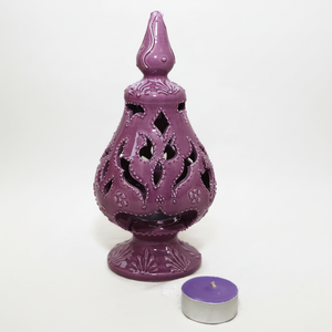 Bougeoir en céramique Design élégant de lanterne et de pot pour la décoration intérieure - Product Image 2