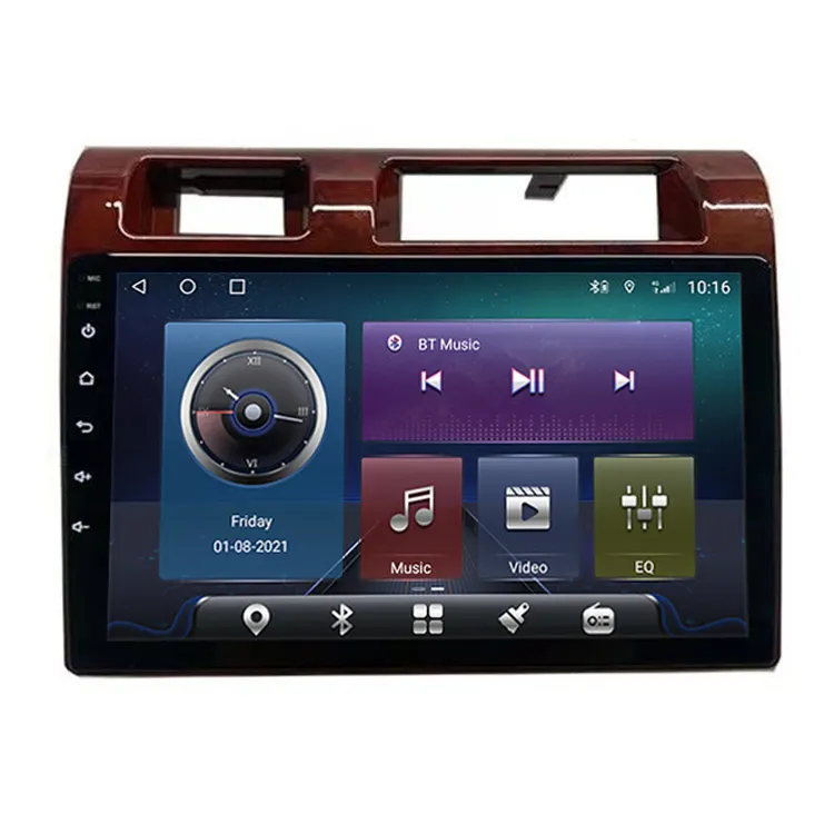 Pemutar DVD navigasi GPS mobil Android, untuk Toyota Land Cruiser LC79 2007-2020 Radio mobil pemutar Video Multimedia dengan Carplay BT