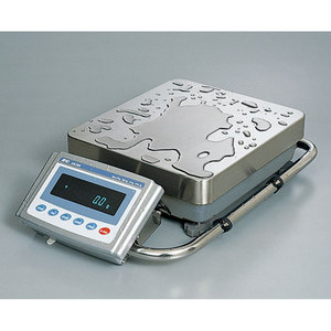 เครื่องชั่งน้ำหนักแบบอิเล็กทรอนิกส์ A D GP-100K  แบบตั้งพื้น  ทำจากสแตนเลส ผลิตในญี่ปุ่น - Product Image 1