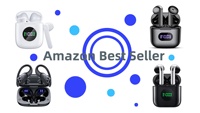 Venta caliente en Amazo Auriculares de alta calidad Pantalla LED Auriculares TWS Gaming Auriculares inalámbricos Auriculares