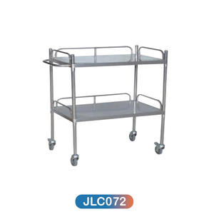 새로운 핫 세일 의료 트롤리 스테인레스 스틸 병원 의료 서비스의 편리한 사용 의료 트롤리 스테인레스 스틸 - Product Image 1