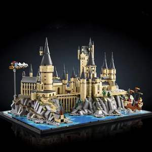 Ensemble de construction personnalisé OEM Wizard Academy - Collection complète de maisons avec scènes emblématiques, vente en gros, cadeau - Nouveau château magique (Grand) - Product Image 4