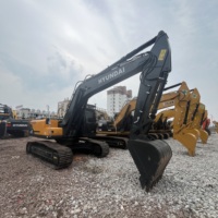Excavatrice Hyundai HX220S d'occasion, peu d'heures de fonctionnement |   Excavatrice sur chenilles hydraulique de 22 tonnes pour travaux lourds à vendre