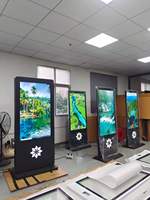 Kiosque publicitaire numérique extérieur YSYUN, étanche IP65, 3500 nits, résolution 4K, garantie 1 an pour la restauration rapide