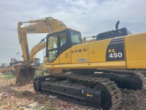 Les excavatrices de KOMATSU Pc450 de bonne condition ont employé l'excavatrice KOMATSU PC450-7 l'excavatrice utilisée par PC450 hydraulique de chenille - Product Image 5