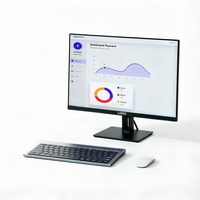 Nuevo PC Todo en Uno de 23.8 Pulgadas con Bisel Ultrafino, Pantalla IPS de 1920*1080, Intel Core I5, Panel Trasero Personalizable para Oficina y Hogar, OEM ODM